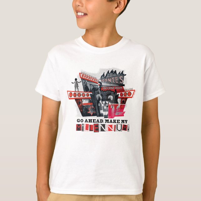Beetlejuice |Go Ahead Make My Millennium T-Shirt (Front)