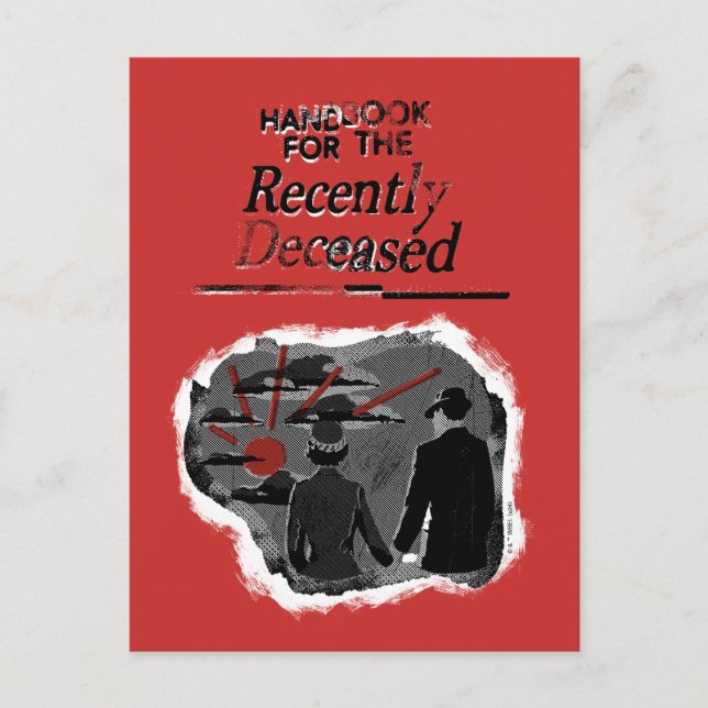 Beetlejuice | Handbook for the Recently Deceased Postcard (Front)