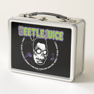 Beetlejuice   Harry the Hunter Shrunken Head Metal Lunch Box