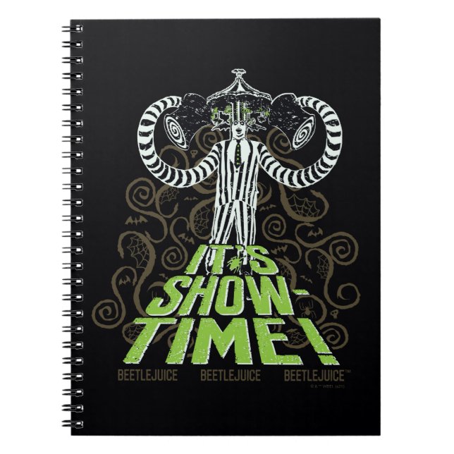 Beetlejuice | It's Show Time! Notebook (Front)