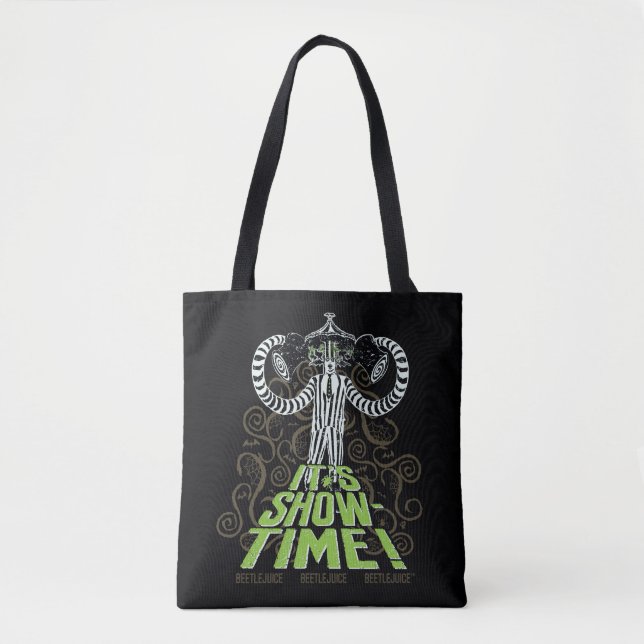 Beetlejuice | It's Show Time! Tote Bag (Front)