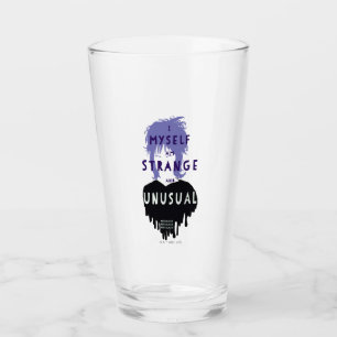 Beetlejuice Lydia "Strange and Unusual" Graphic Glass