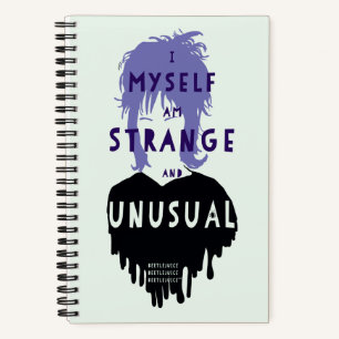 Beetlejuice   Lydia "Strange and Unusual" Graphic Notebook