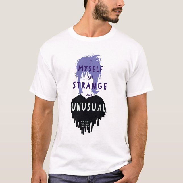 Beetlejuice | Lydia "Strange and Unusual" Graphic T-Shirt (Front)
