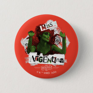 Beetlejuice Miss Argentina 6 Cm Round Badge