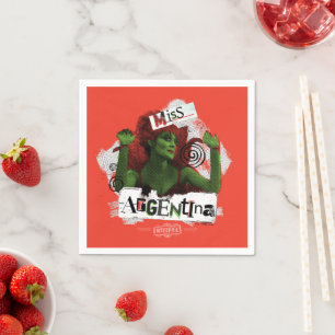 Beetlejuice Miss Argentina Napkin