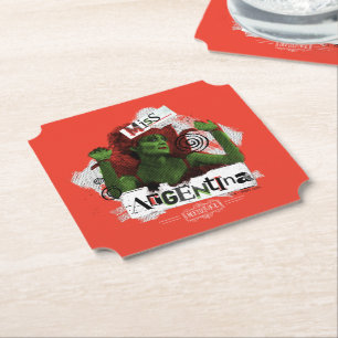 Beetlejuice   Miss Argentina Paper Coaster