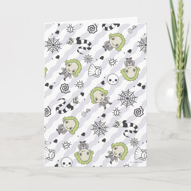 Beetlejuice Pattern Card (Front)