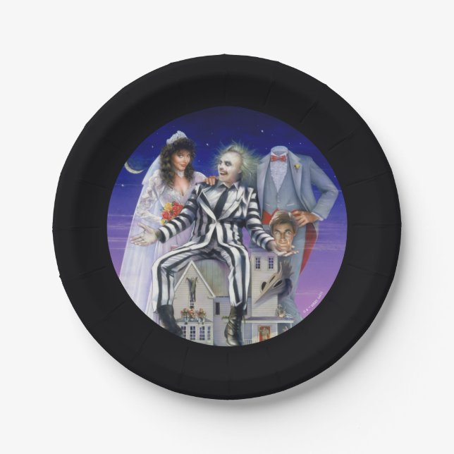 Beetlejuice | Theatrical Poster Paper Plate (Front)