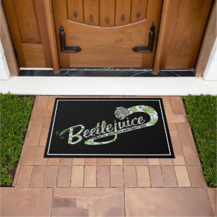 Beetlejuice Turn on the Juice Doormat