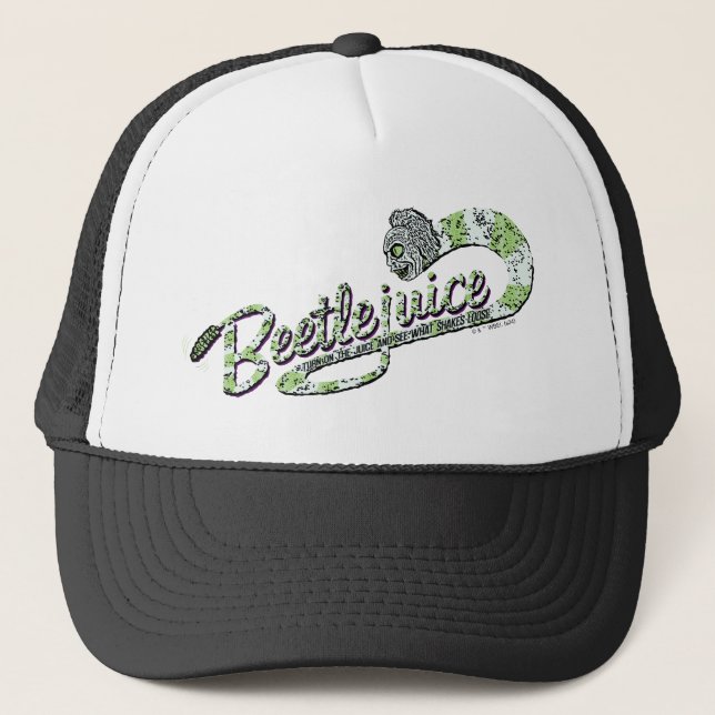 Beetlejuice | Turn on the Juice Trucker Hat (Front)