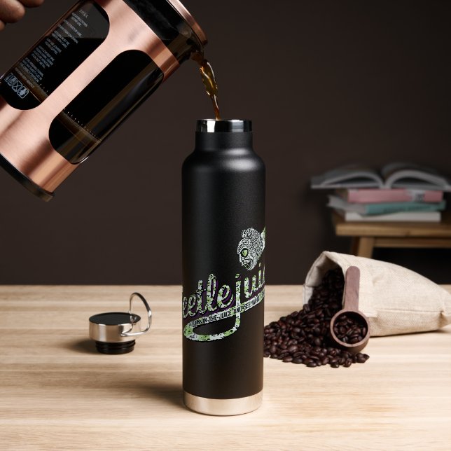 Beetlejuice | Turn on the Juice Water Bottle (Coffee)