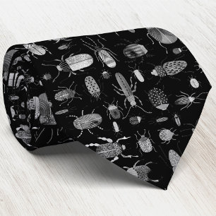 Beetles and Bugs Black Tie