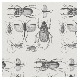 Beetles and Bugs Fabric