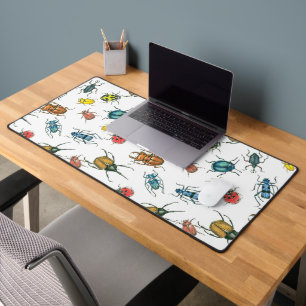 Beetles Desk Mat