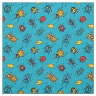 Beetles Fabric