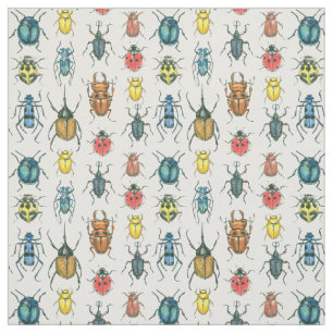 Beetles Fabric