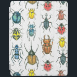 Beetles iPad Smart Cover<br><div class="desc">Various beetles painted with ink and watercolors,  pattern made in Photoshop.</div>