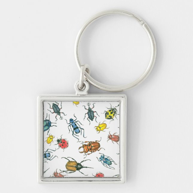 Beetles Key Ring (Front)