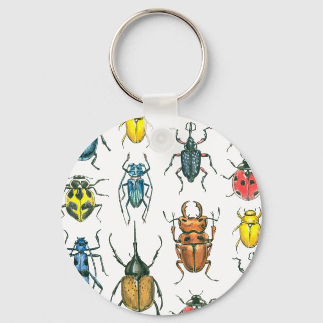 Beetles Key Ring (Front)