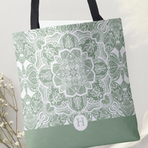 Beetles Mandala Tote Bag