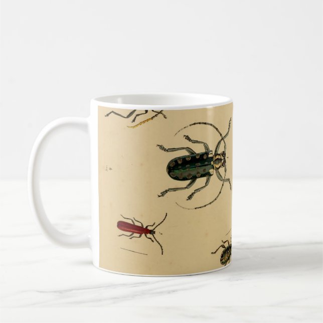 Beetles Mug (Left)