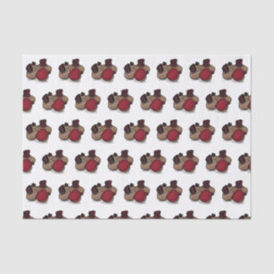 Beetroot cartoon illustration tissue paper