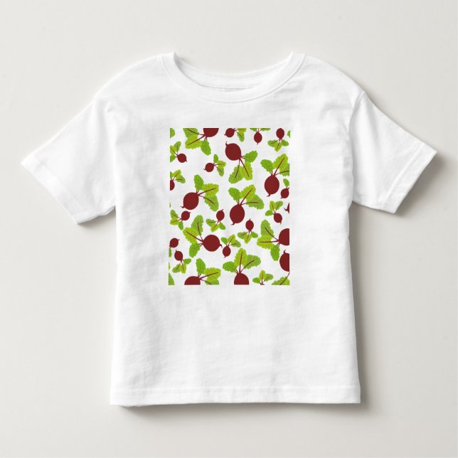 Beetroot Pattern Toddler T-Shirt (Front)