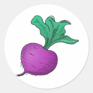 Beets Classic Round Sticker