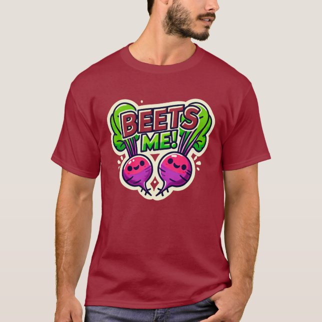 Beets Me Men's T-Shirt (Front)
