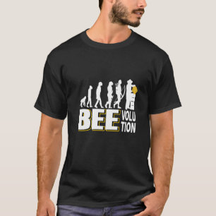 Beevolution Awesome Evolution Of A Beekeeper Prese T-Shirt