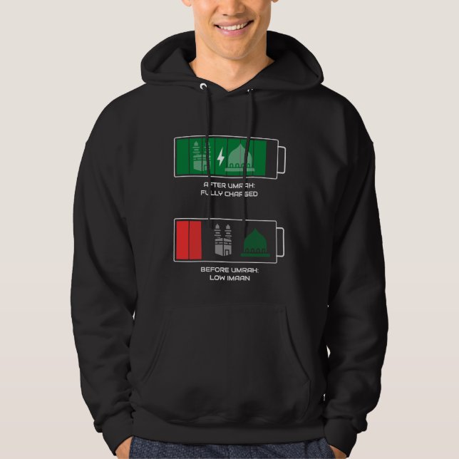 Before & After Umrah Imaan Recharge Hoodie (Front)
