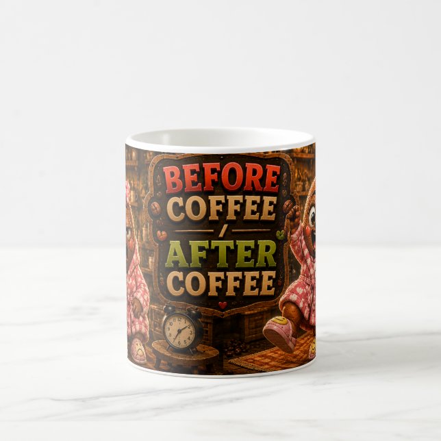 Before and After Coffee Mug (Center)