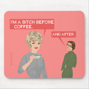 Before and after. mouse pad