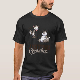 Before And After Visiting Grandma Cat Cat T-Shirt