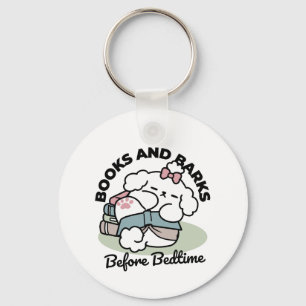 Before Bedtime with My Pup – Book and Dog Lover  Key Ring