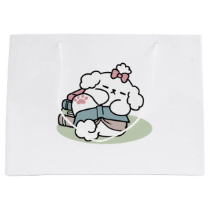 Before Bedtime with My Pup – Book and Dog Lover Large Gift Bag