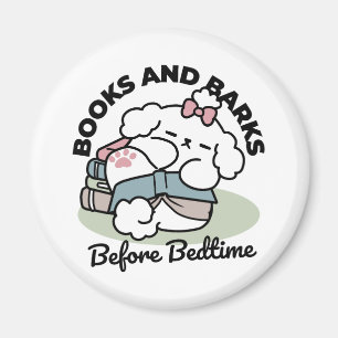 Before Bedtime with My Pup – Book and Dog Lover Magnet