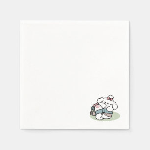 Before Bedtime with My Pup – Book and Dog Lover Napkin