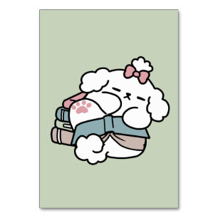 Before Bedtime with My Pup – Book and Dog Lover  Table Number