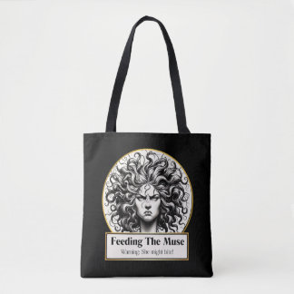 Before coffee: The Grumpy Muse Chronicles Tote Bag