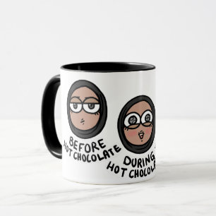 Before/During/After Hot Chocolate Mug