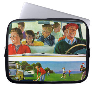 Before, During & After Picnic Laptop Sleeve