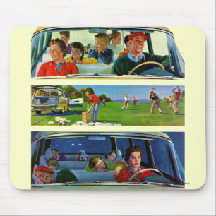 Before, During & After Picnic Mouse Pad