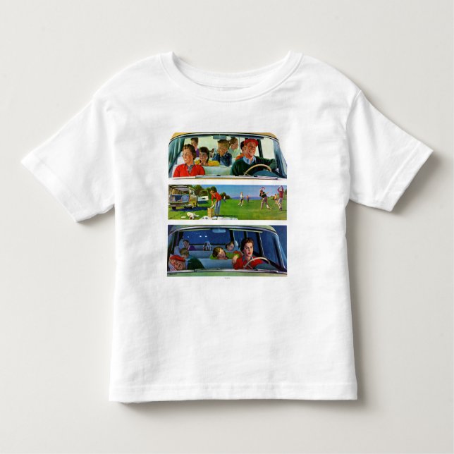 Before, During & After Picnic Toddler T-Shirt (Front)