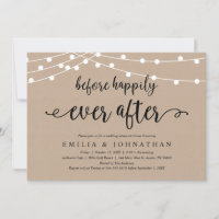 Before Happily Ever After, Rustic Rehearsal Dinner