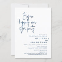 Before Happily Ever After Wedding Rehearsal Party