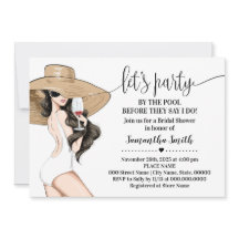 Before I do Party by the Pool Bridal Shower