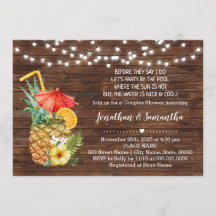 Before I do party by the pool tropical wedding