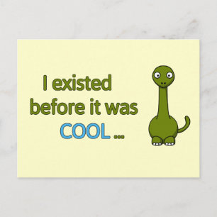 Before it was cool postcard